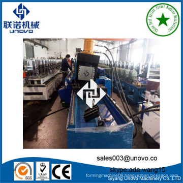 pallet racking rollform storage upright frame fabrication machine